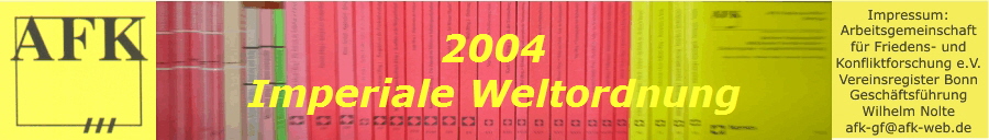 2004
Imperiale Weltordnung